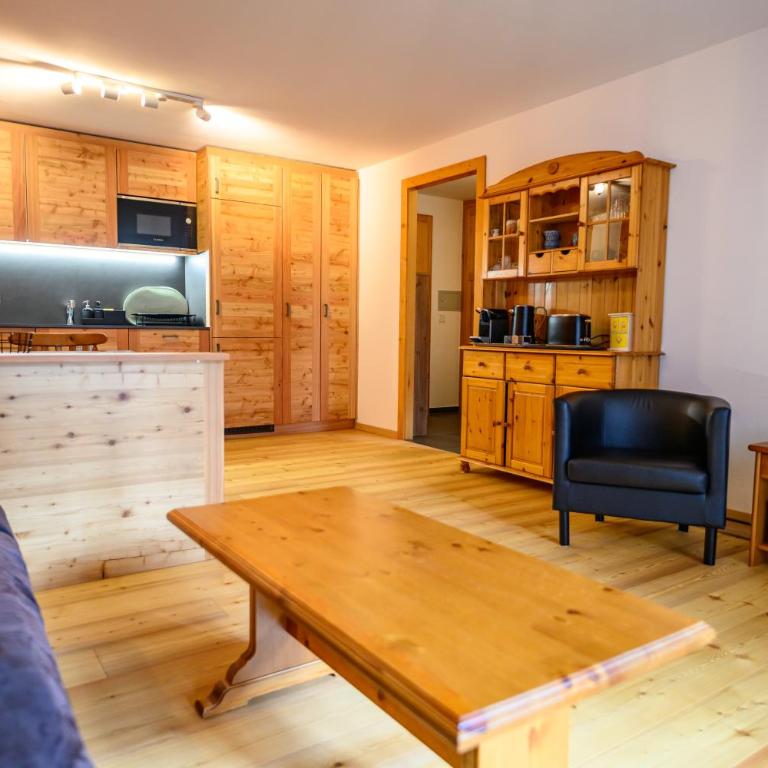 Residence Veisivis 72, appartement de charme rénové à La Forclaz, Evolène - Apartment mit 1 Schlafzimmer - 4
