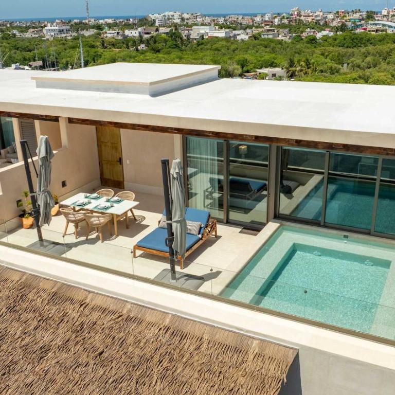 Modern Apt with Private Roof Garden & Pool - Apartment - 40
