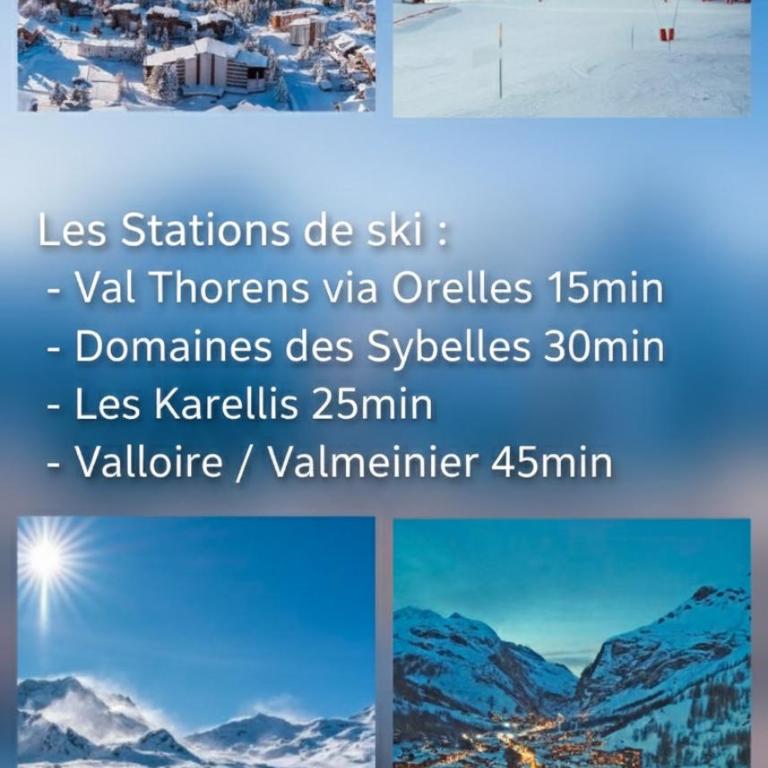 Appartement au cœur de la Vallée de la Maurienne - Appartement 3 Chambres - 14