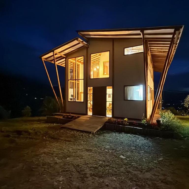 Choachi Ecocabaña Cielosue Jacuzzi - Chalet - 25