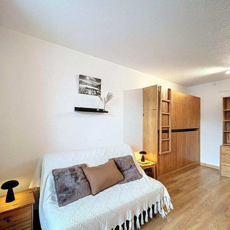Studio skis aux pieds, balcon sud et wifi, 4 pers, Le Corbier - Studio - 21