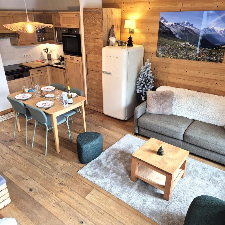 Chez Charles I Vallorcine Viachamonix - Appartement en Duplex - 9