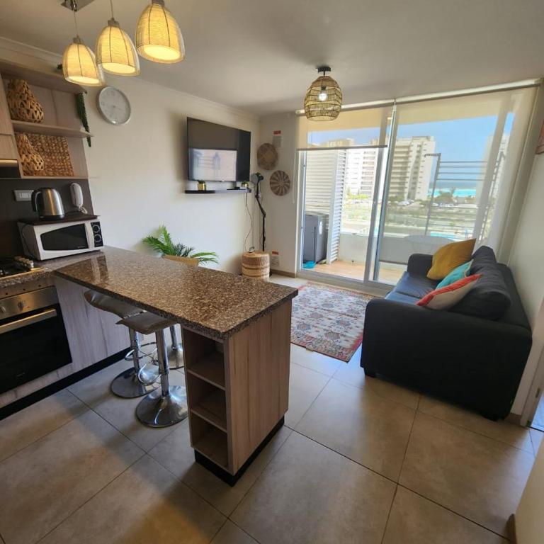 Departamento playa laguna WIFI - Two-Bedroom Apartment - 3
