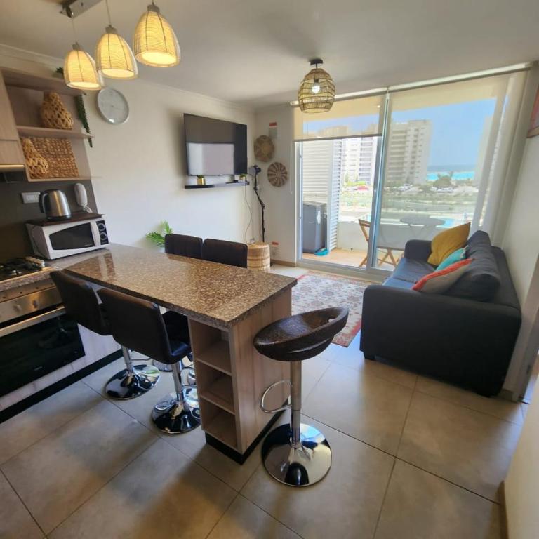 Departamento playa laguna WIFI - Two-Bedroom Apartment - 5