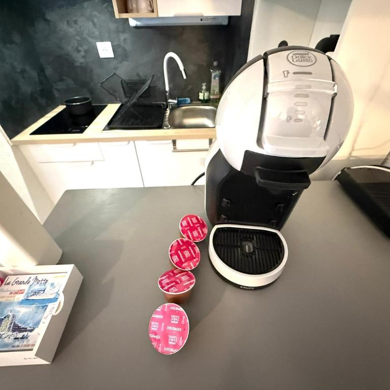 Studio LGM tout confort avec terrasse & parking, Plage à pied - One-Bedroom Apartment - 23