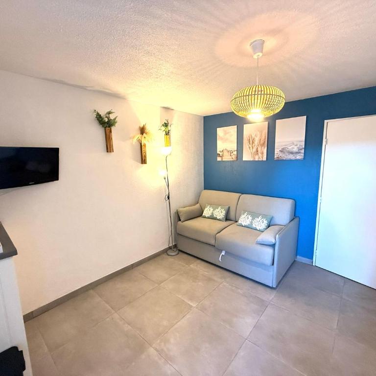 Studio LGM tout confort avec terrasse & parking, Plage à pied - One-Bedroom Apartment - 28
