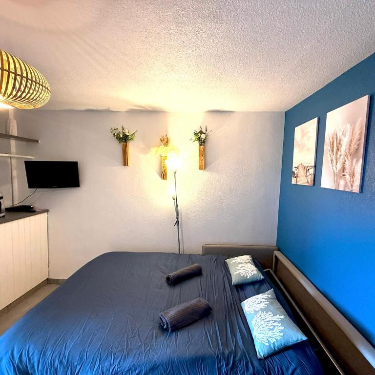 Studio LGM tout confort avec terrasse & parking, Plage à pied - One-Bedroom Apartment - 30