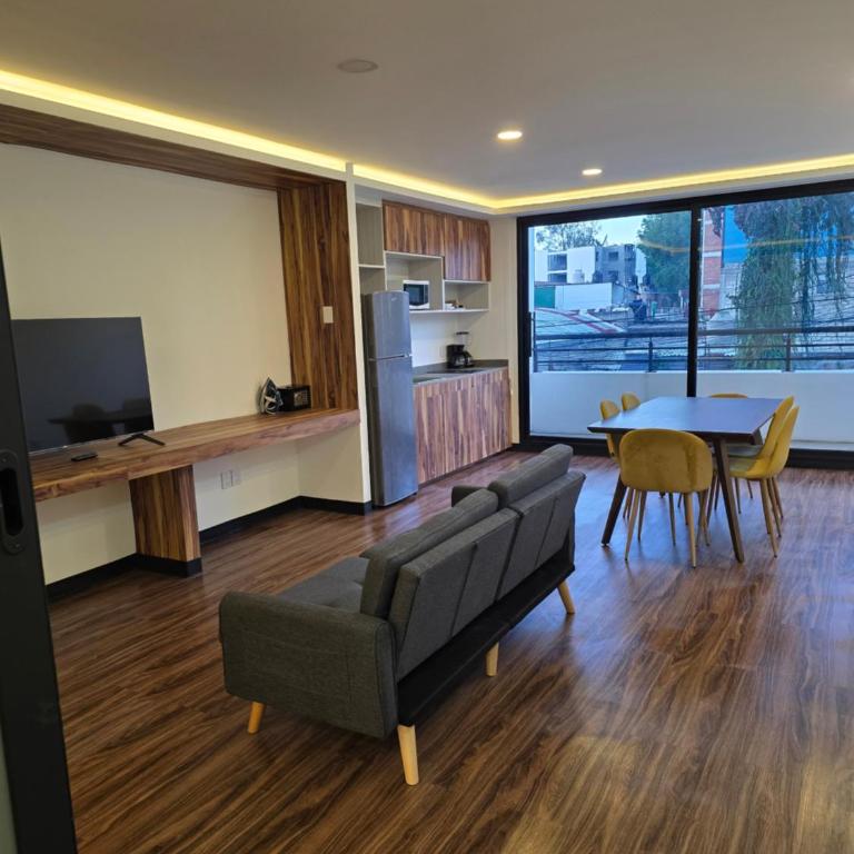 Modern Apartment in Miguel Hidalgo with Balcony - Two-Bedroom Apartment with Balcony - 15