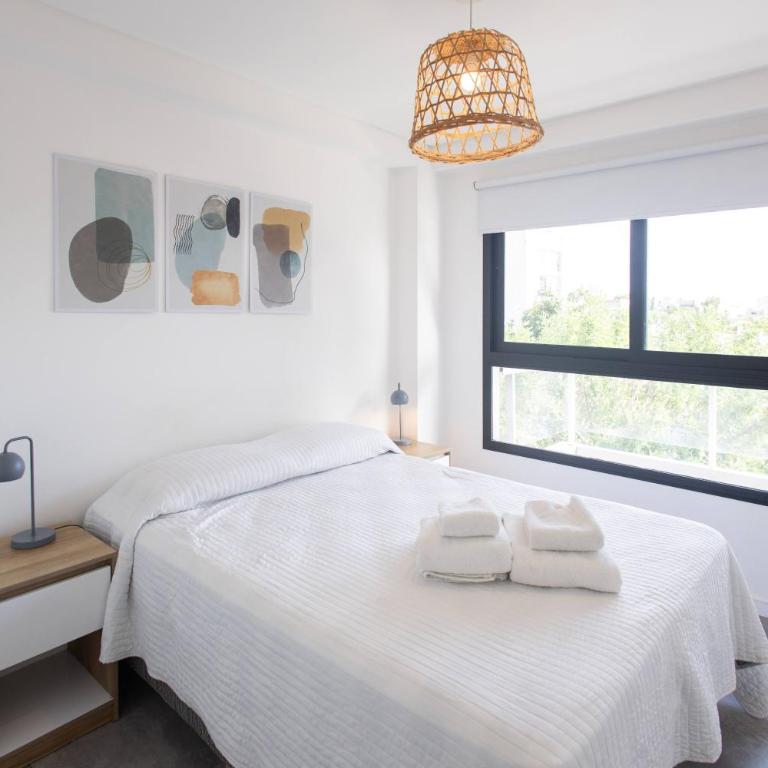 Depto para 3 con Balcón y Pileta-Bien Ubicado - Apartamento de 1 dormitorio - 10