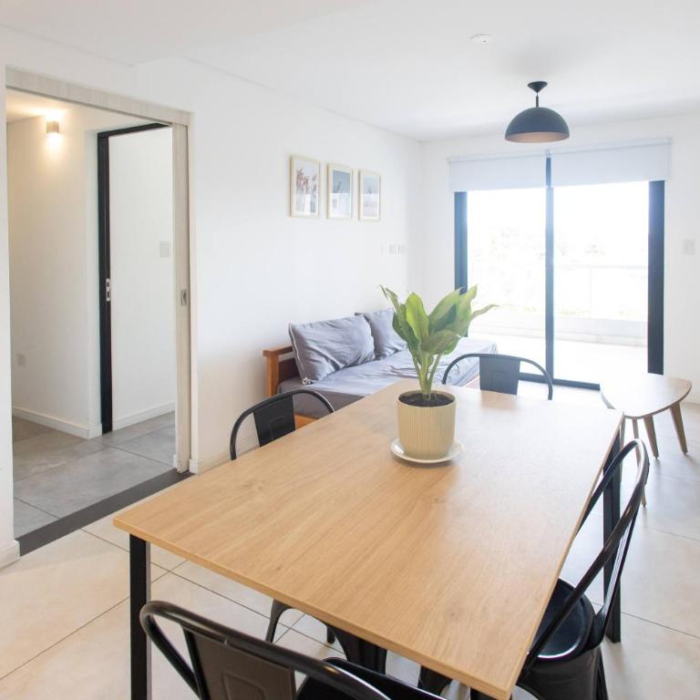 Depto para 3 con Balcón y Pileta-Bien Ubicado - Apartamento de 1 dormitorio - 12