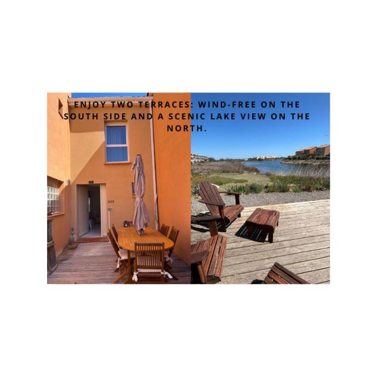 Belle Villa à Leucate résidence naturiste 6pers 3 chambres - Villa - Vue sur Mer - 11