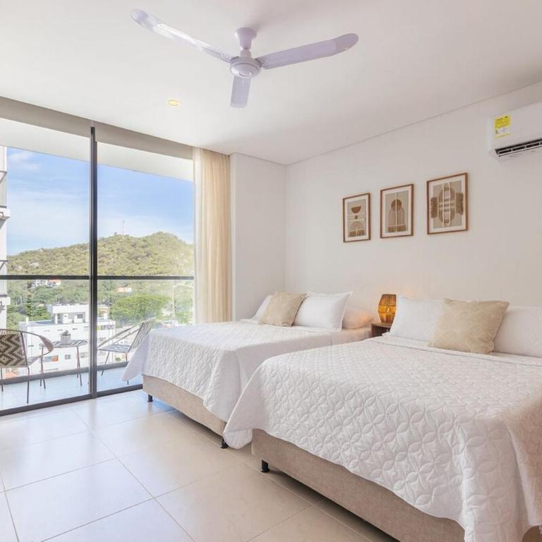 Luxury Suite with View and Pool near the sea - Apartamento de 1 dormitorio - 22