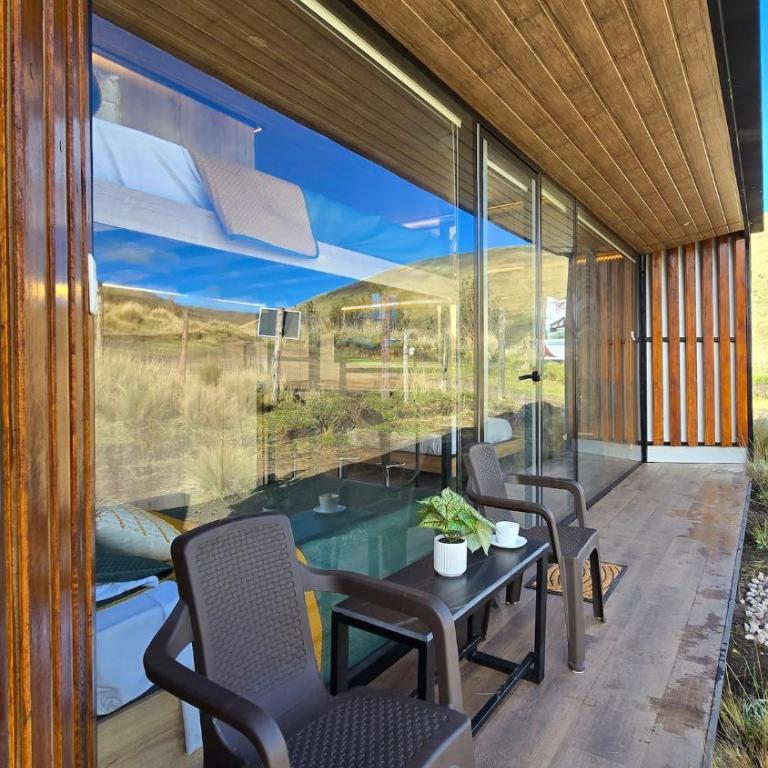 Tiny house, comfort and peace facing Chimborazo - One-Bedroom Chalet - 9