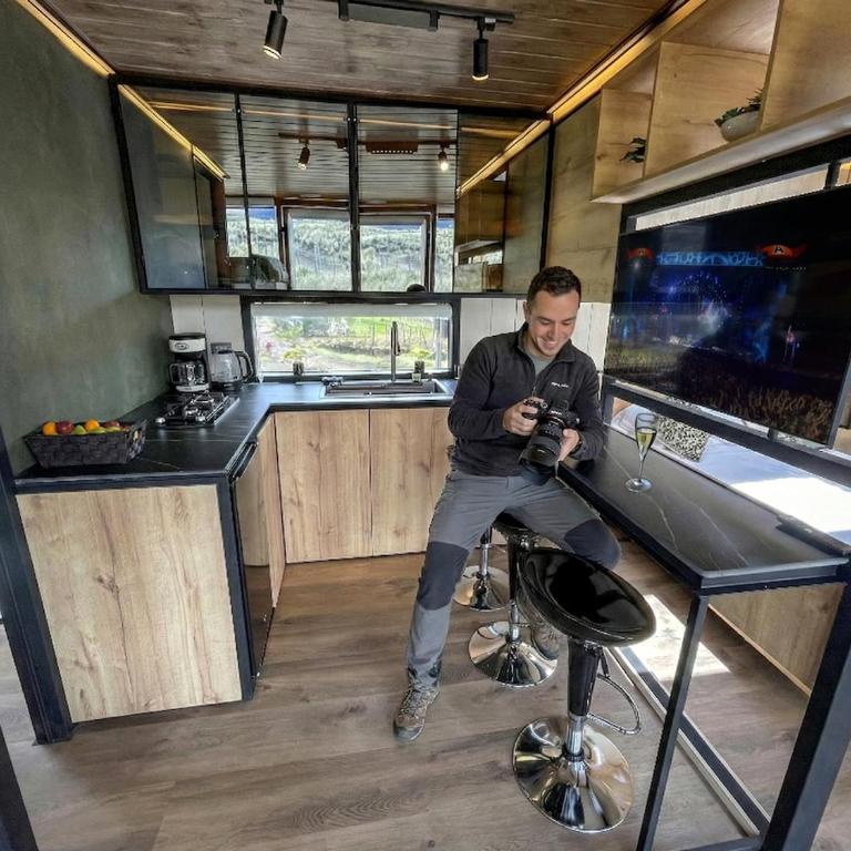 Tiny house, comfort and peace facing Chimborazo - One-Bedroom Chalet - 13