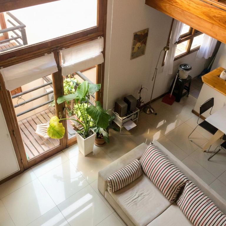 Hermoso depto en Boedo - One-Bedroom Loft Apartment with Balcony - 15