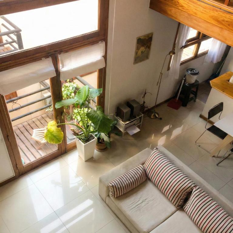 Hermoso depto en Boedo - One-Bedroom Loft Apartment with Balcony - 3