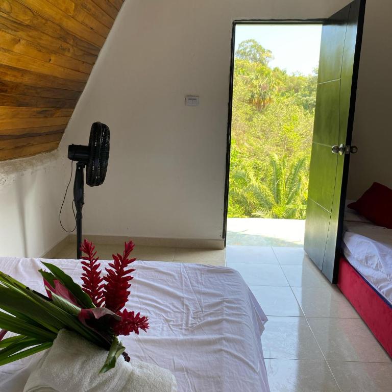 Eco Hotel Amanecer Tayrona Dentro del Parque Tayrona Inside Tayrona Park - Habitación Doble - 2 camas - 1