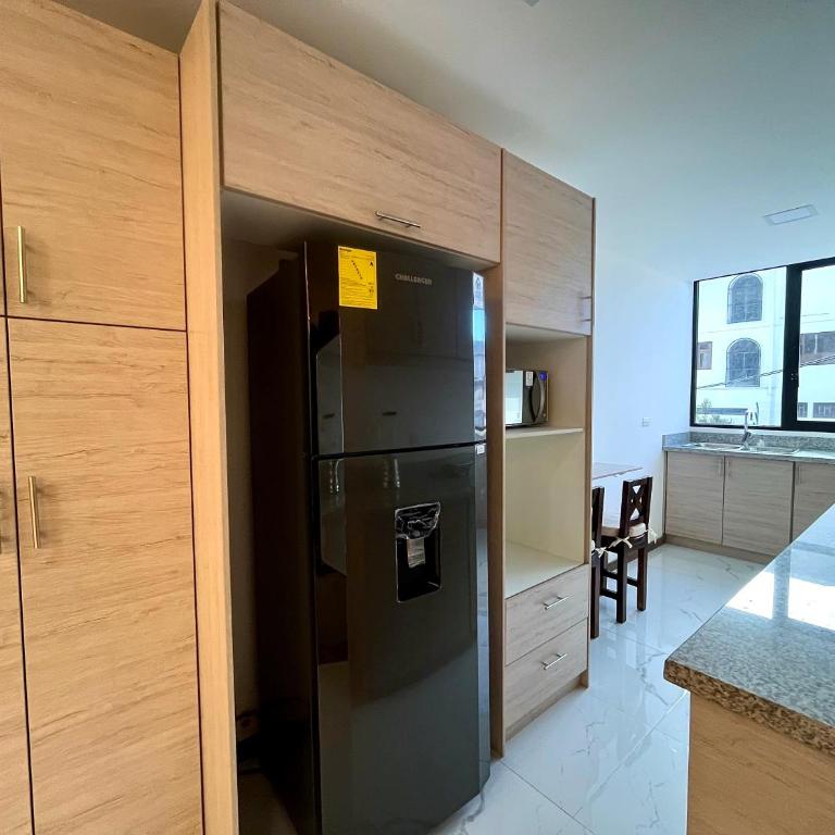Suite en Quito, vistas, parqueo y área social - One-Bedroom Apartment - 15