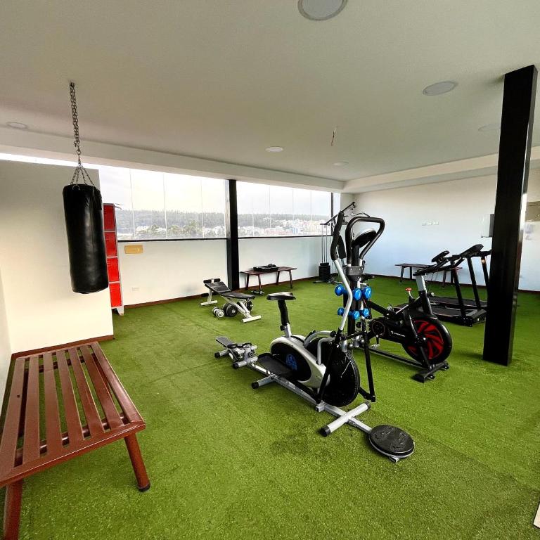 Suite en Quito, vistas, parqueo y área social - One-Bedroom Apartment - 6