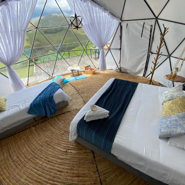 Glamping Familiar Naturaleza Aventura y Vista a la Montaña - Tienda - 3