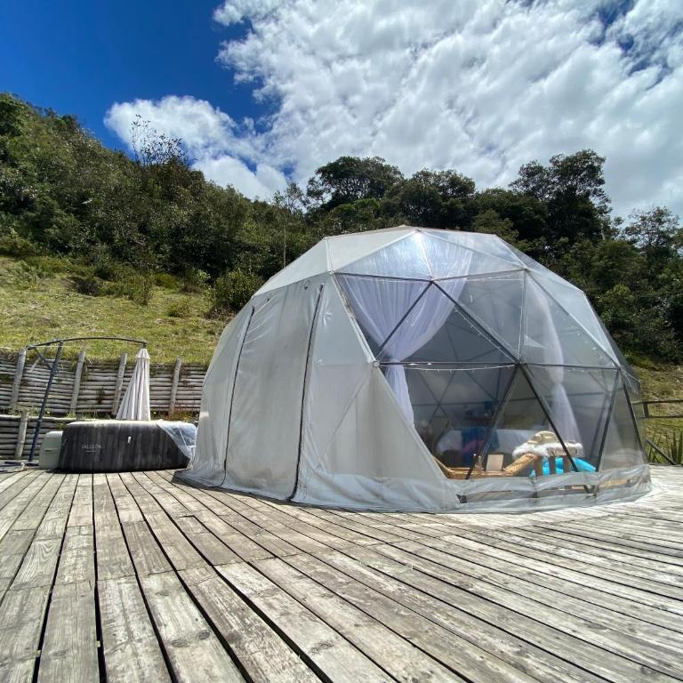Glamping Familiar Naturaleza Aventura y Vista a la Montaña - Tienda - 2