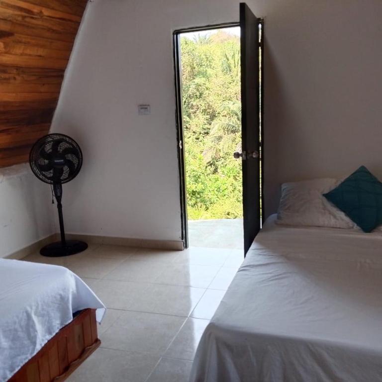 Eco Hotel Amanecer Tayrona Dentro del Parque Tayrona Inside Tayrona Park - Habitación Doble - 2 camas - 3