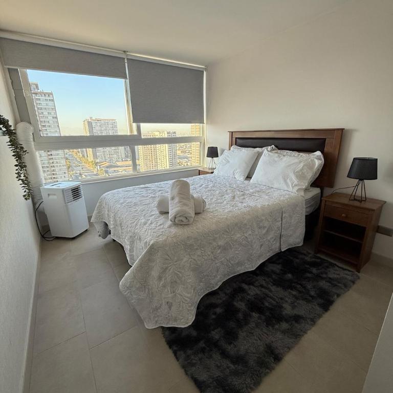 Aire Acondicionado Piscina Ropa de cama y Toallas Wifi plus Parking PISO 21 - Two-Bedroom Apartment - 3