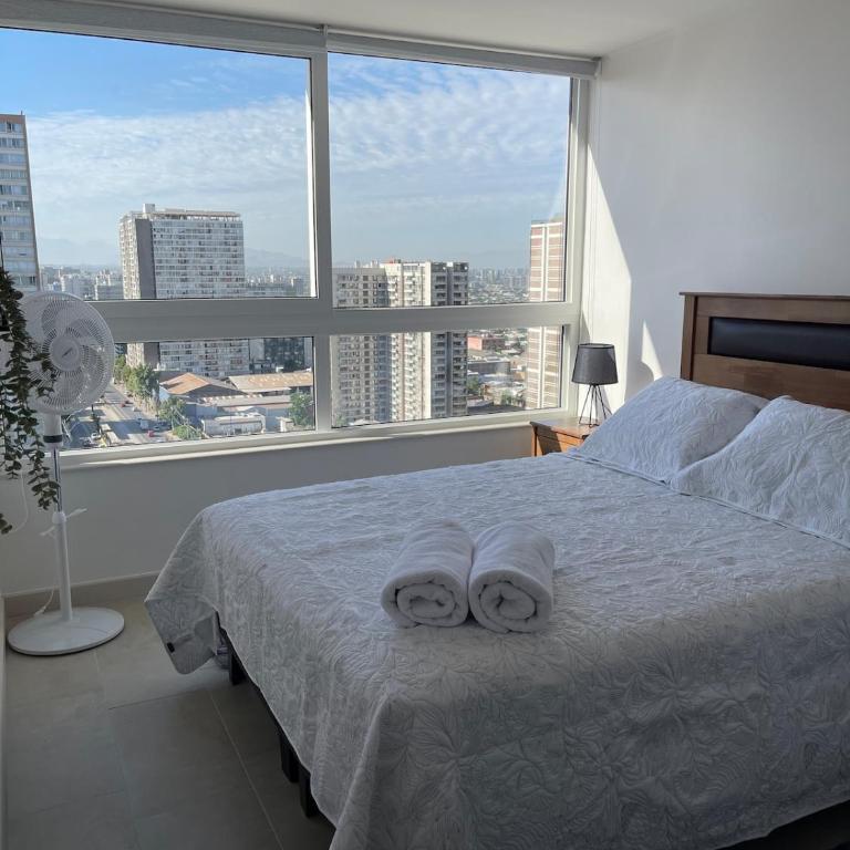 Aire Acondicionado Piscina Ropa de cama y Toallas Wifi plus Parking PISO 21 - Two-Bedroom Apartment - 8