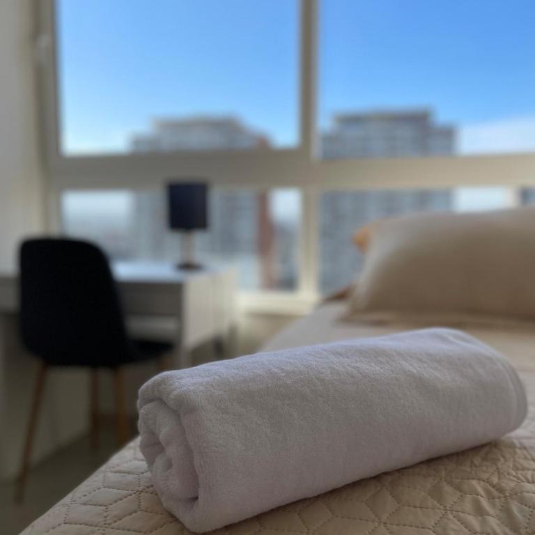 Aire Acondicionado Piscina Ropa de cama y Toallas Wifi plus Parking PISO 21 - Two-Bedroom Apartment - 39