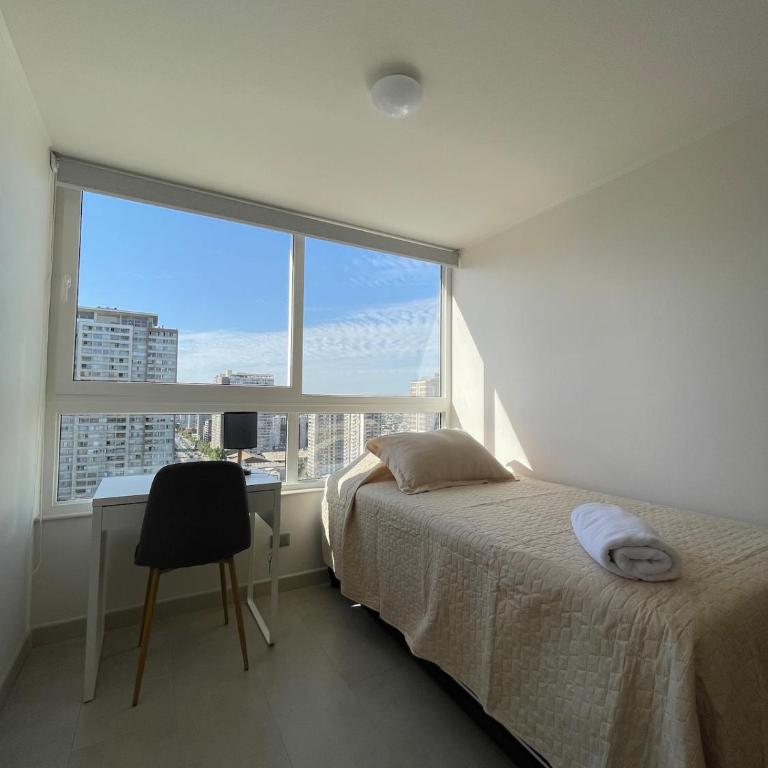 Aire Acondicionado Piscina Ropa de cama y Toallas Wifi plus Parking PISO 21 - Two-Bedroom Apartment - 47