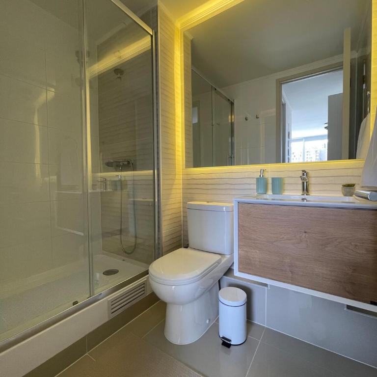 Aire Acondicionado, Ropa de cama y toallas, Piscina, Gym, Cerca de Metro,Barrio Italia Piso17 - One-Bedroom Apartment - 2