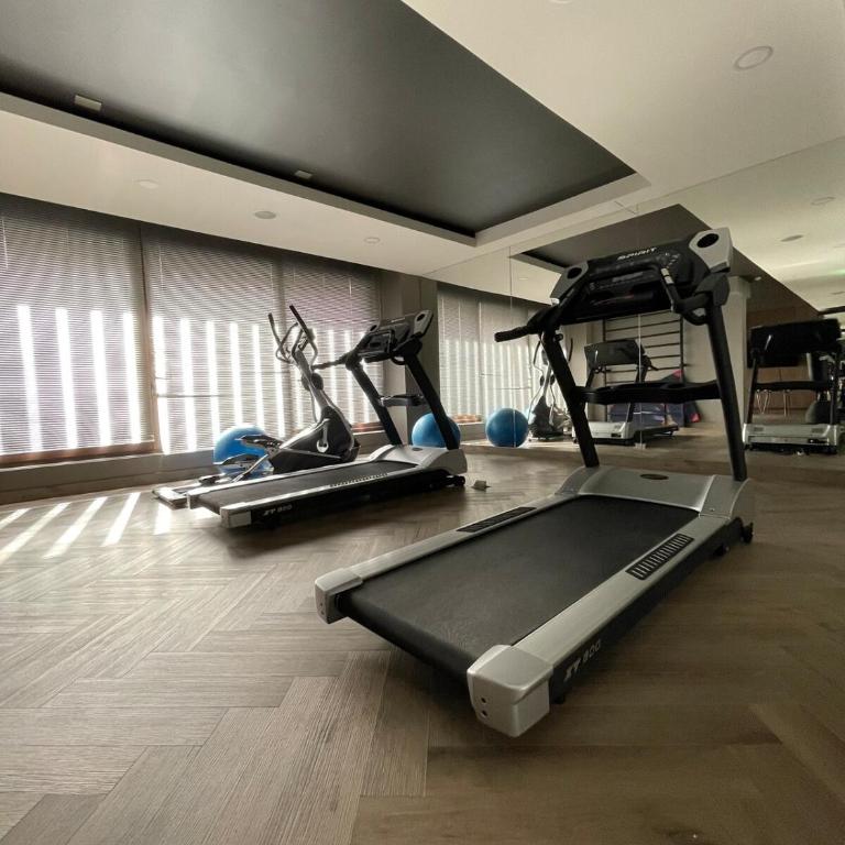 Aire Acondicionado, Ropa de cama y toallas, Piscina, Gym, Cerca de Metro,Barrio Italia Piso17 - One-Bedroom Apartment - 9
