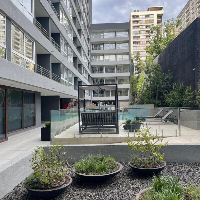Aire Acondicionado, Ropa de cama y toallas, Piscina, Gym, Cerca de Metro,Barrio Italia Piso17 - One-Bedroom Apartment - 31