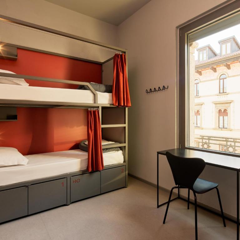 Hotello Padova - Dormitorio Femminile con 6 Letti - 1