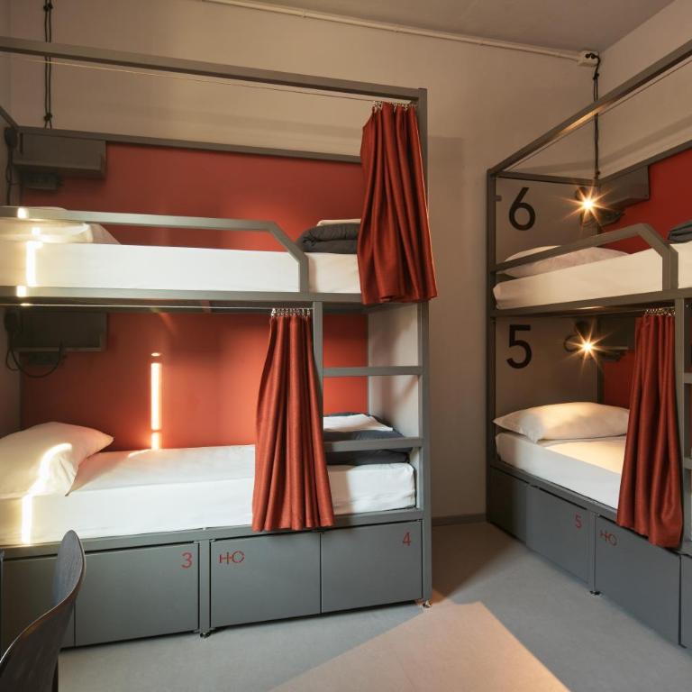 Hotello Padova - Dormitorio Femminile con 6 Letti - 11