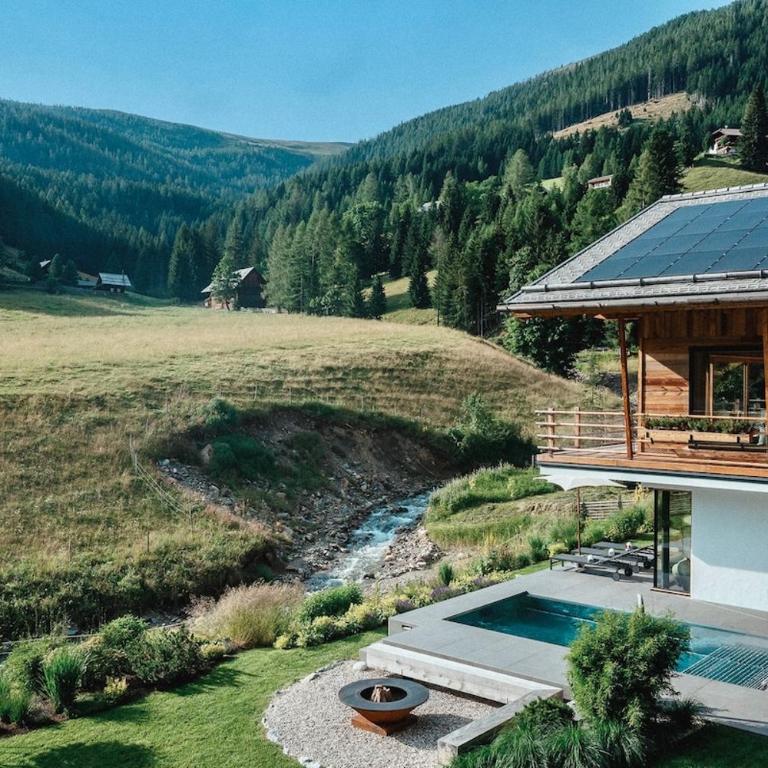 CHALET FALK - Privates Luxus-Chalet mit Sauna & Pool - Villa mit privatem Pool - 40