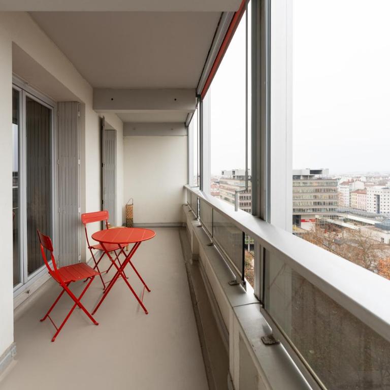Le Klimt - T1 avec vue sur Fourvière - Apartment mit 1 Schlafzimmer - 5