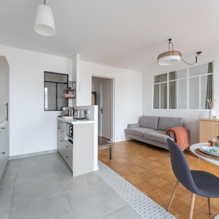 Le Klimt - T1 avec vue sur Fourvière - Apartment mit 1 Schlafzimmer - 7