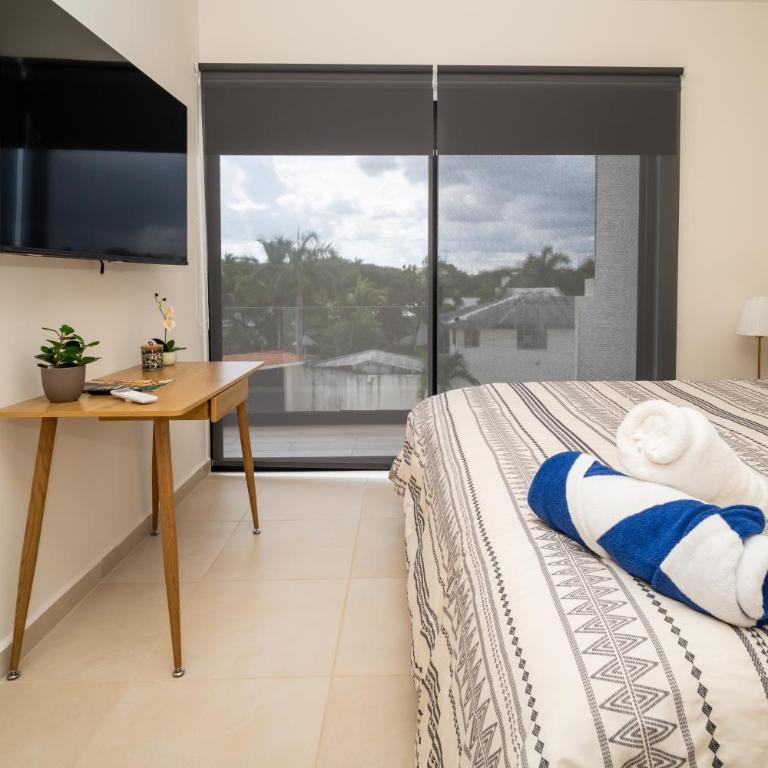 H living modernos con gym & albercas - Apartment with Balcony - 4