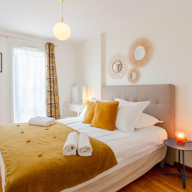 Spacious Family Apartment near Disneyland with Garden, AC and Parking - Appartement - Vue sur Jardin - 2