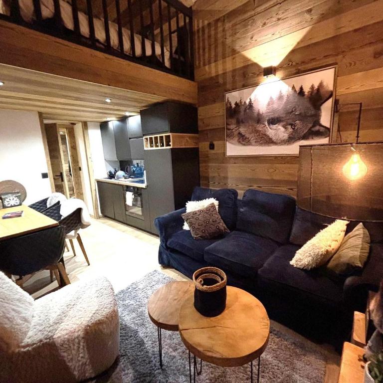 Charmant duplex 4 pièces au centre du village - 6 pers., balcon - FR-1-459-174 - Appartement 3 Chambres - 5