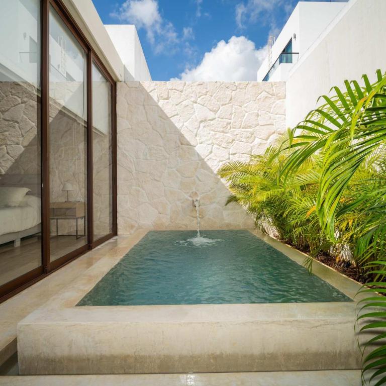 Villa con diseño moderno y alberca privada - Villa - 29