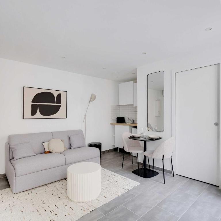 Charming studio - AC- 2P- Sentier - Studio - 7