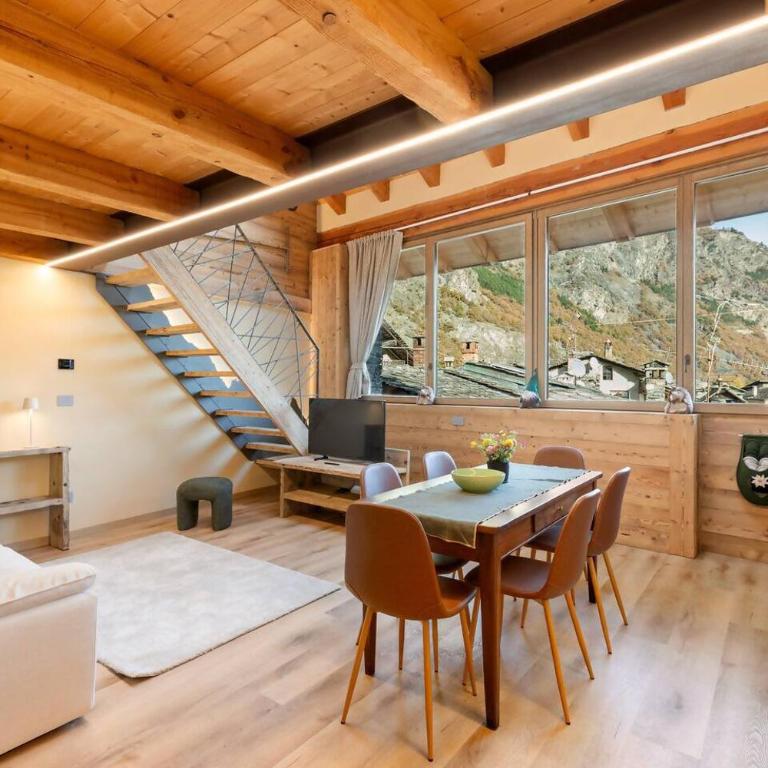 Godioz Suites - [Aosta Valley] - Appartamento con 1 Camera da Letto con Vista - 1