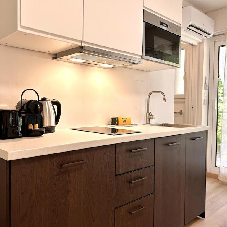 112 - Le Five, Studio, Clim, Terrasse, Parking - Studio mit Terrasse - 3