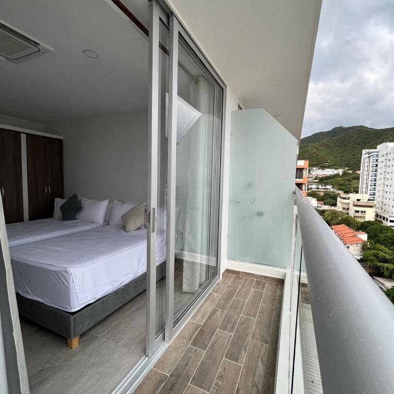 Acogedor apartamento con piscina y vista íncreible! - Apartamento de 1 dormitorio - 5