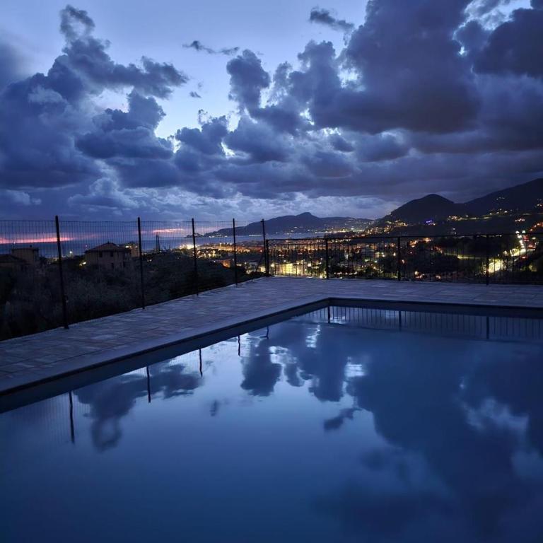Villa swimming pool Ca'Du'Ma' Portofino view est - Apartamento de 1 dormitorio con vistas a la piscina - 7