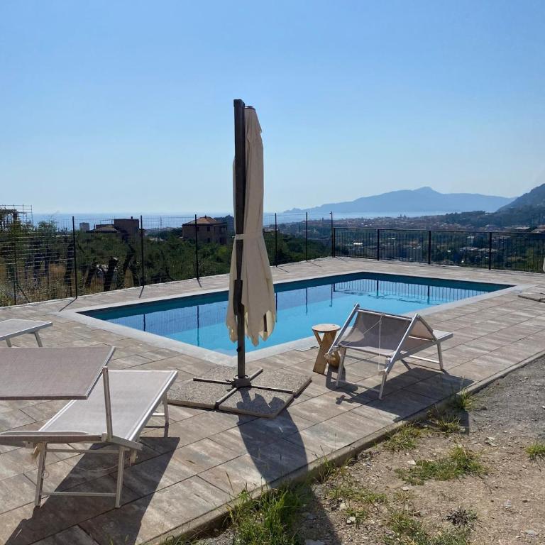 Villa swimming pool Ca'Du'Ma' Portofino view est - Apartamento de 1 dormitorio con vistas a la piscina - 21
