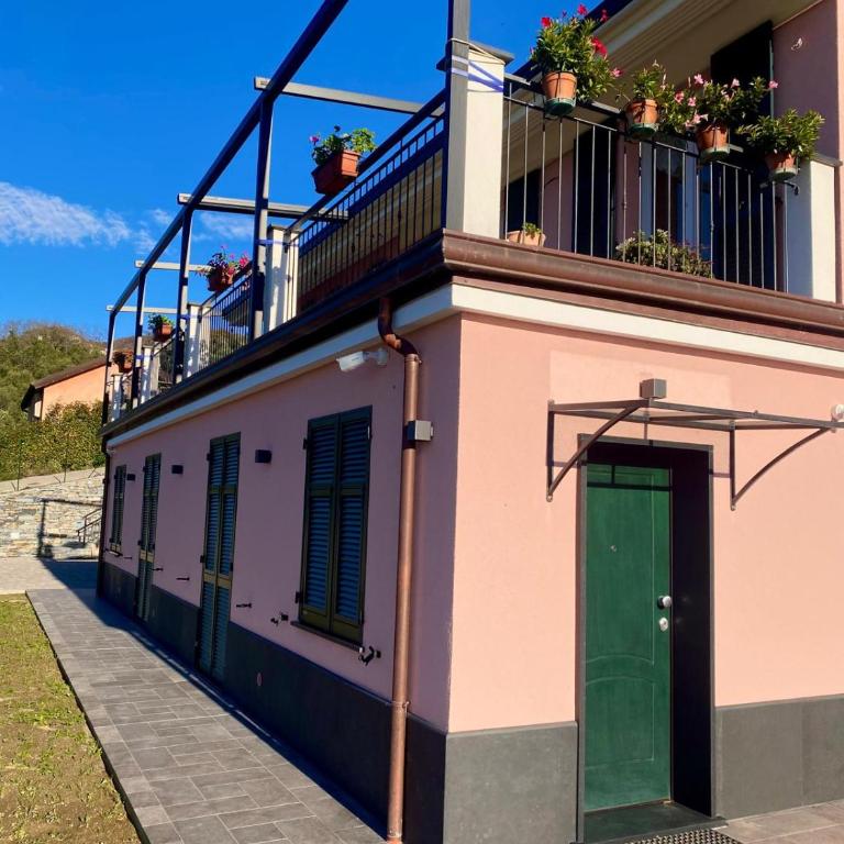 Villa swimming pool Ca'Du'Ma' Portofino view est - Apartamento de 1 dormitorio con vistas a la piscina - 24