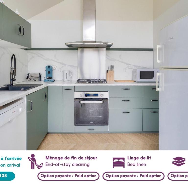 Maison pour 6 au calme - A moins de 2km de la plage - Vacation Home - 4